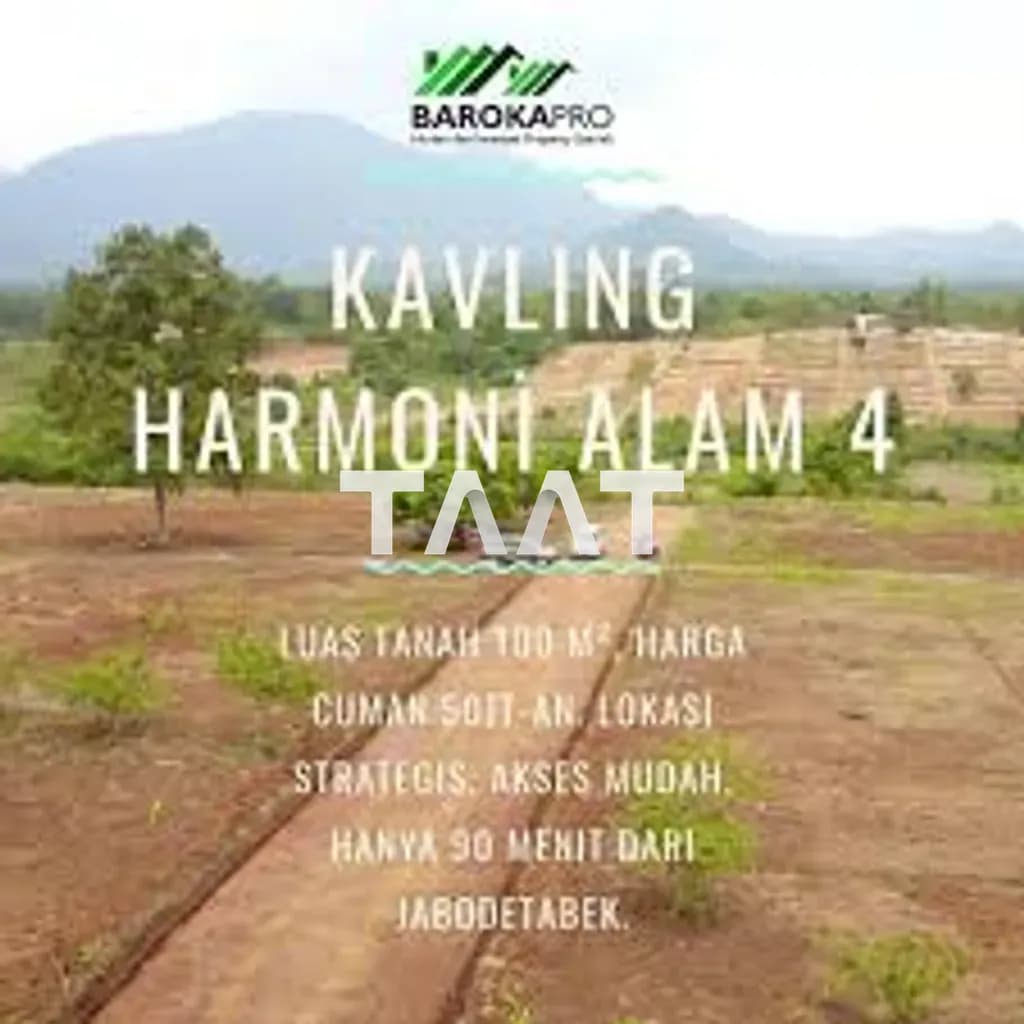 Kavling Syariah Harmoni Alam Indah Tahap 2 Image 1
